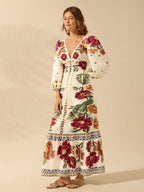 Lillian™ | Floral Holiday Dress
