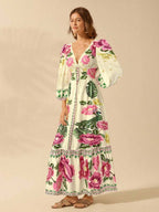 Lillian™ | Floral Holiday Dress