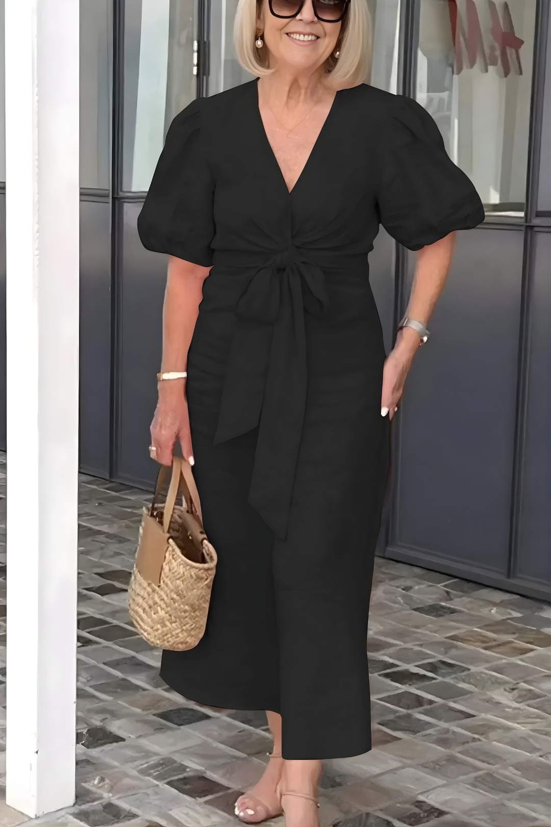 Siena™  V-Neck Sleeve Dress