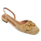 Brenna™ | Orthopedic Leather Buckle Sandals