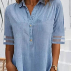 Leilani™ | Chic Denim Midi Dress